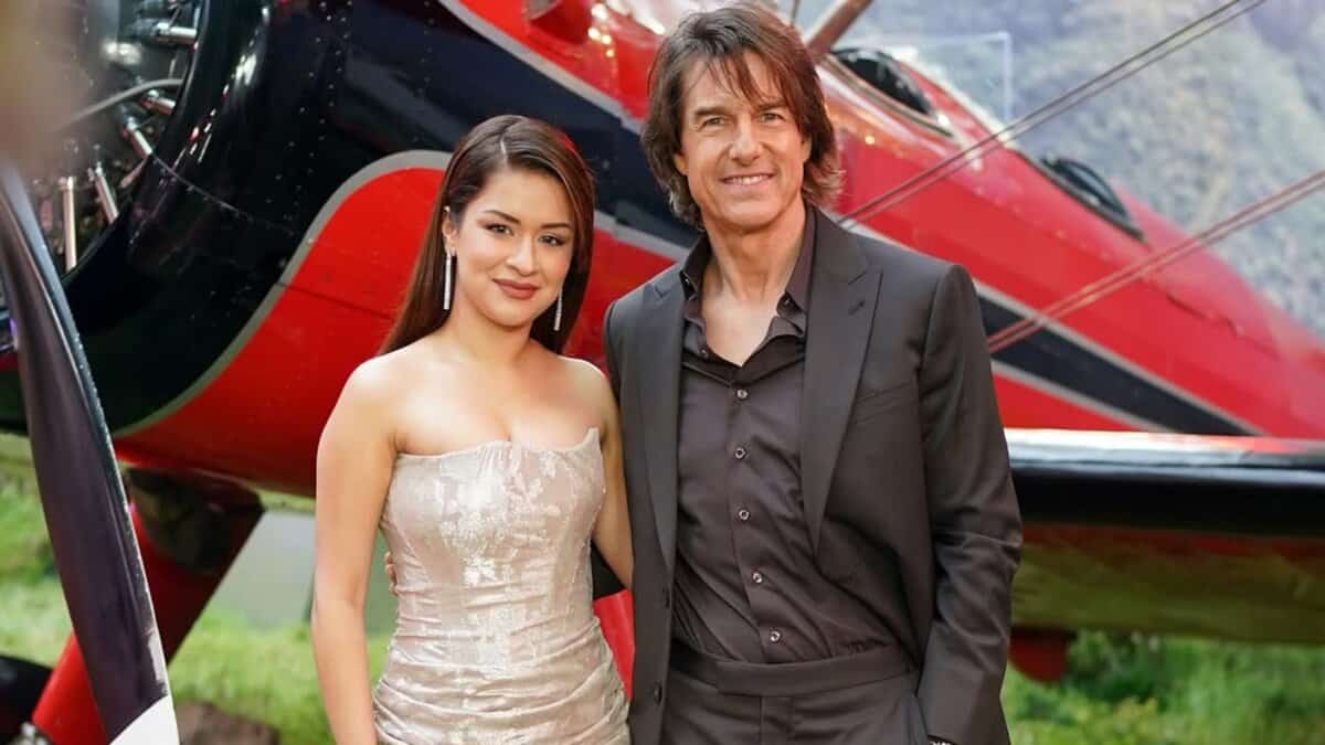 Avneet Kaur and Tom Cruise