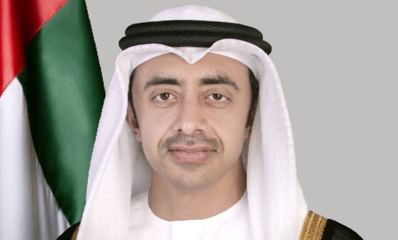 Sheikh Abdullah bin Zayed Al Nahyan, Deputy Prime Minister and Minister of Foreign Affairs of UAE