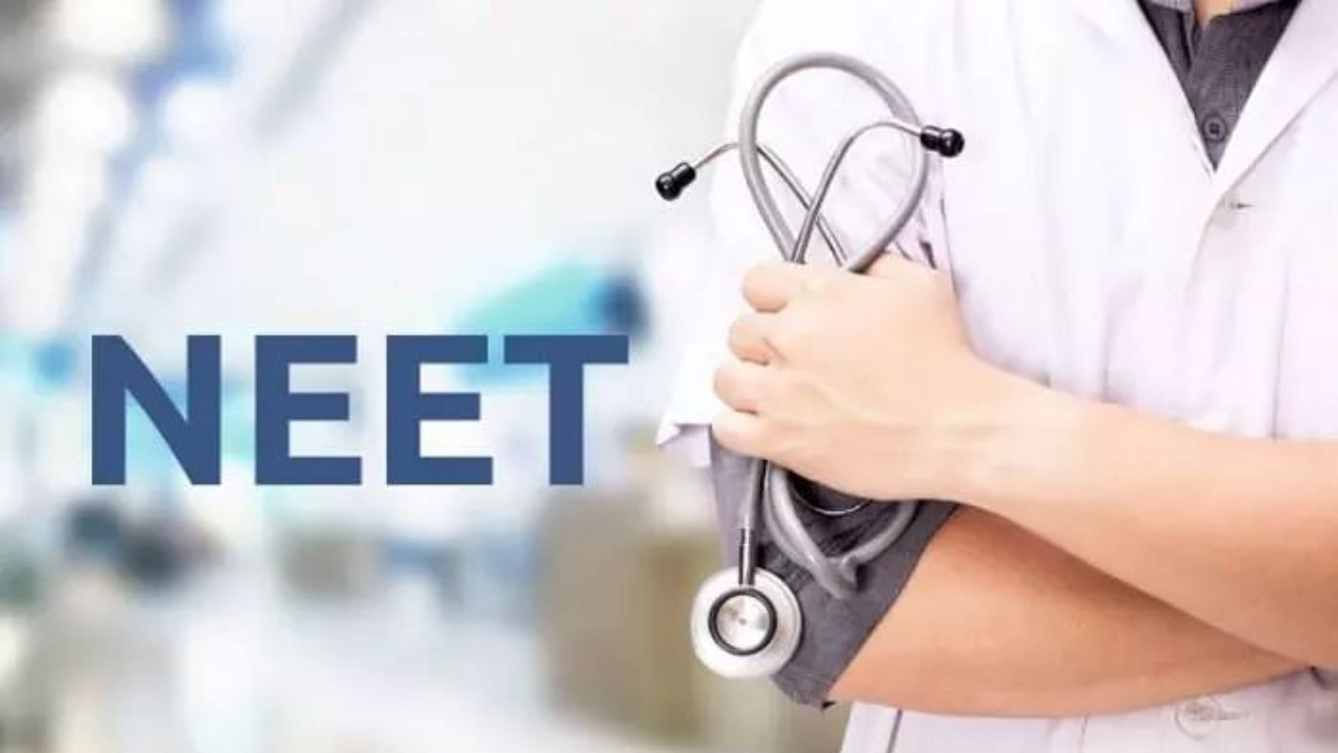 The image displays a representational picture of NEET