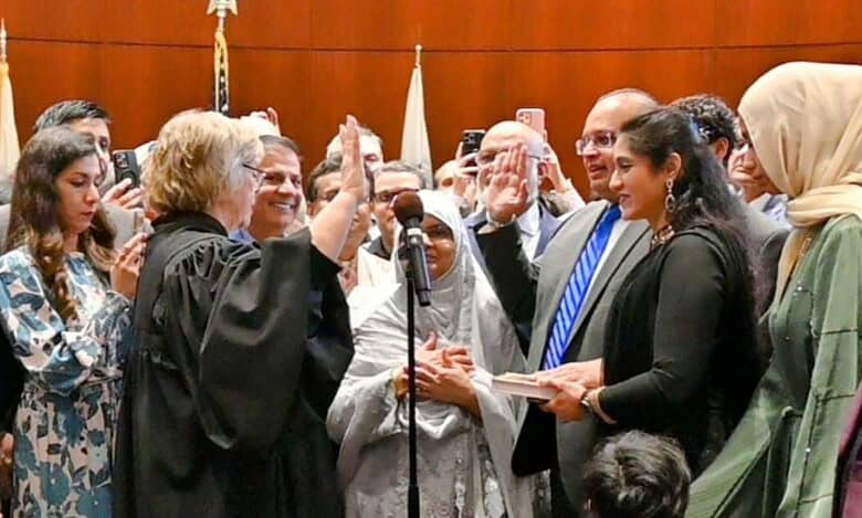 US: Ashfaq Syed sworn in as Naperville City Council member