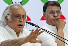 The image displays pictures of senior Congress leaders Jairam Ramesh and Pawan Khera