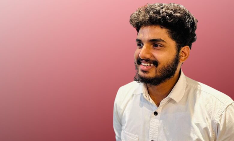 The image displays a picture of Kerala journalist Rejaz M Sheeba Sydeek