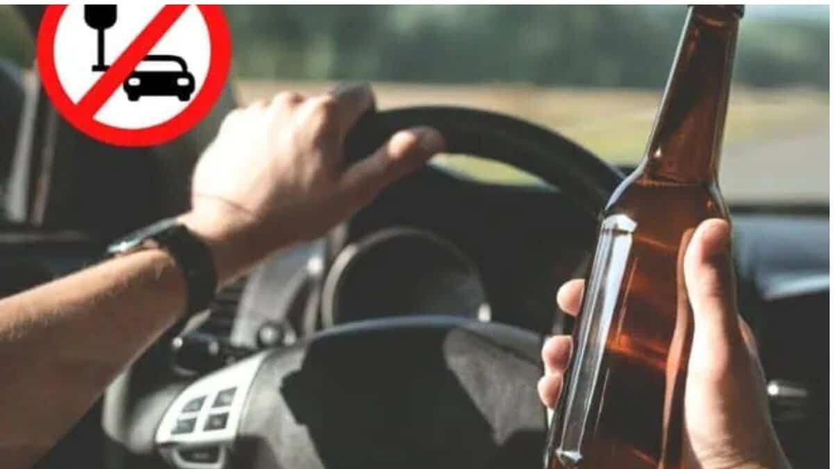 Representational Image used to depict drunk driving