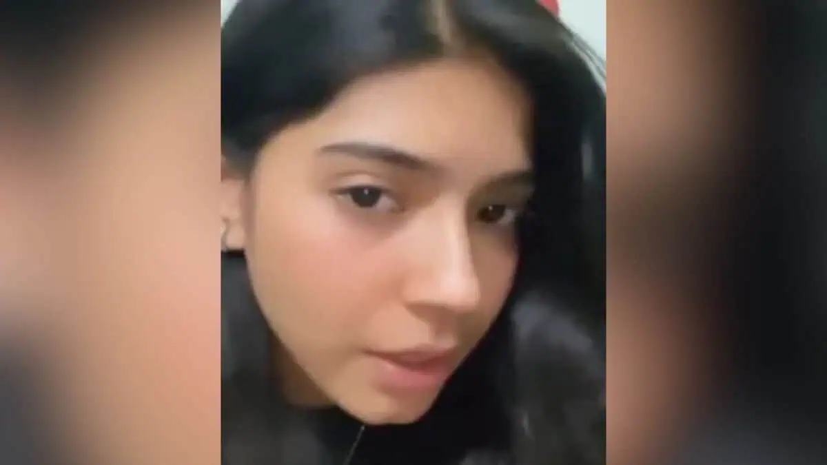 The image displays a picture of Pune student Sharmishta who insulted Prophet Muhammad and Islam on her X account
