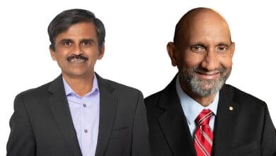 IIT Hyderabad professors Chennupati Jagadish and Dr Mallikarjun Tatipamula