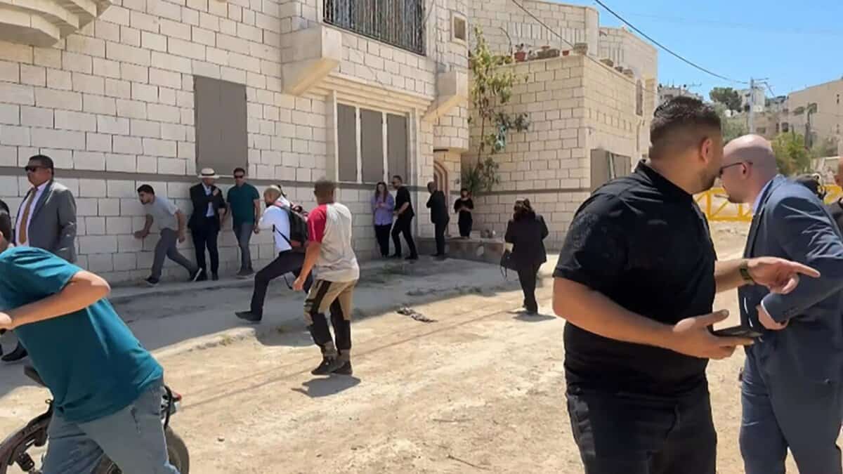 Israeli soldiers fired