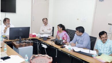 Telangana Health Minister C Damodar Raja Narasimha hold review meeting on COVID 19