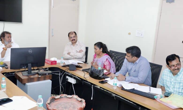 Telangana Health Minister C Damodar Raja Narasimha hold review meeting on COVID 19