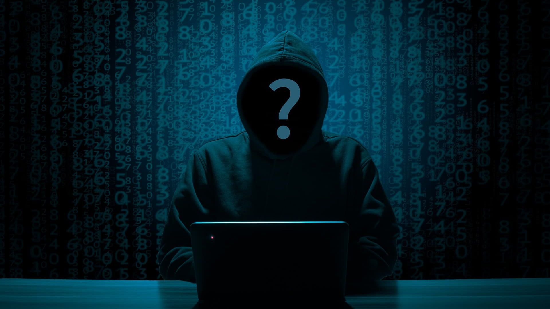 The image displays a picture of a representational image of cybercrime.