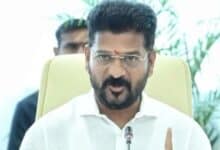 Telangana CM Revanth Reddy addresses a meeting