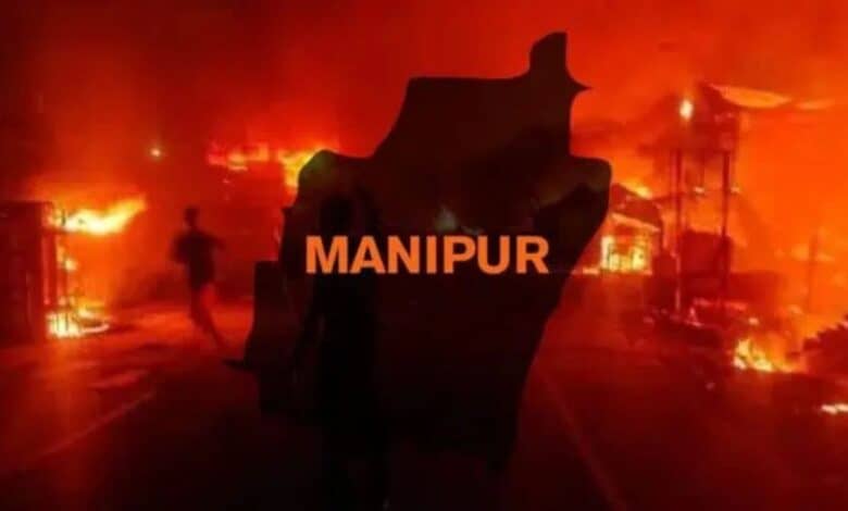 A map of Manipur