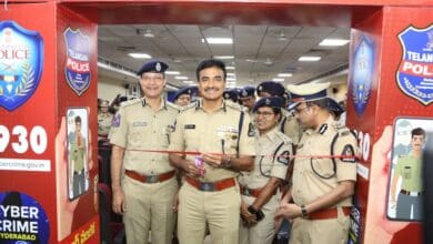 Hyderabad Commissioner of Police CV Anand inaugurates a zonal cyber cell