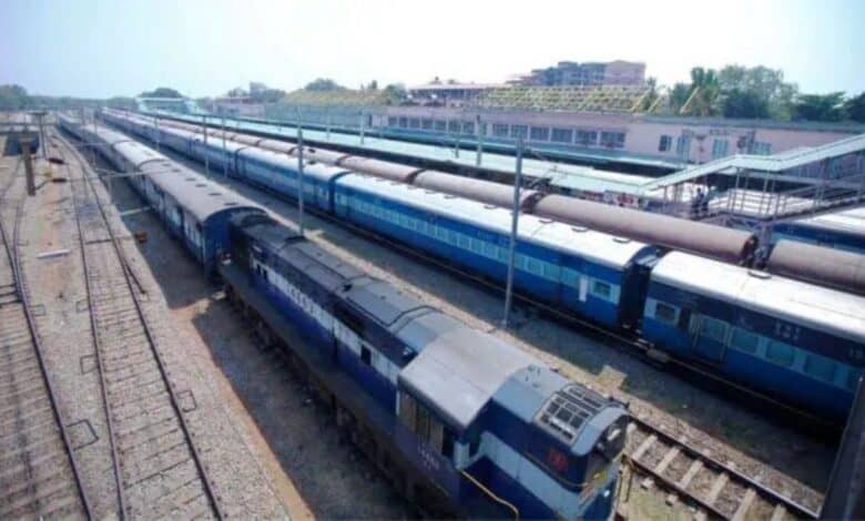 aN IMAGE OF TRAINS USED FOR REPRESENTATIONAL PURPOSE