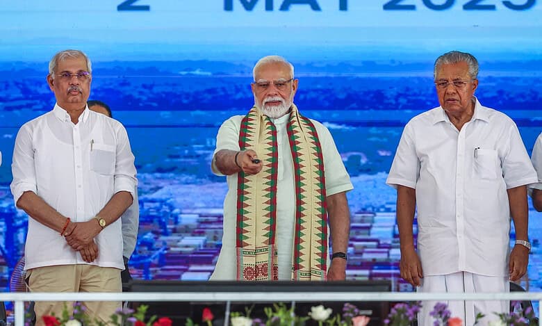 PM Modi inaugurates Vizhinjam International Seaport in Trivandrum