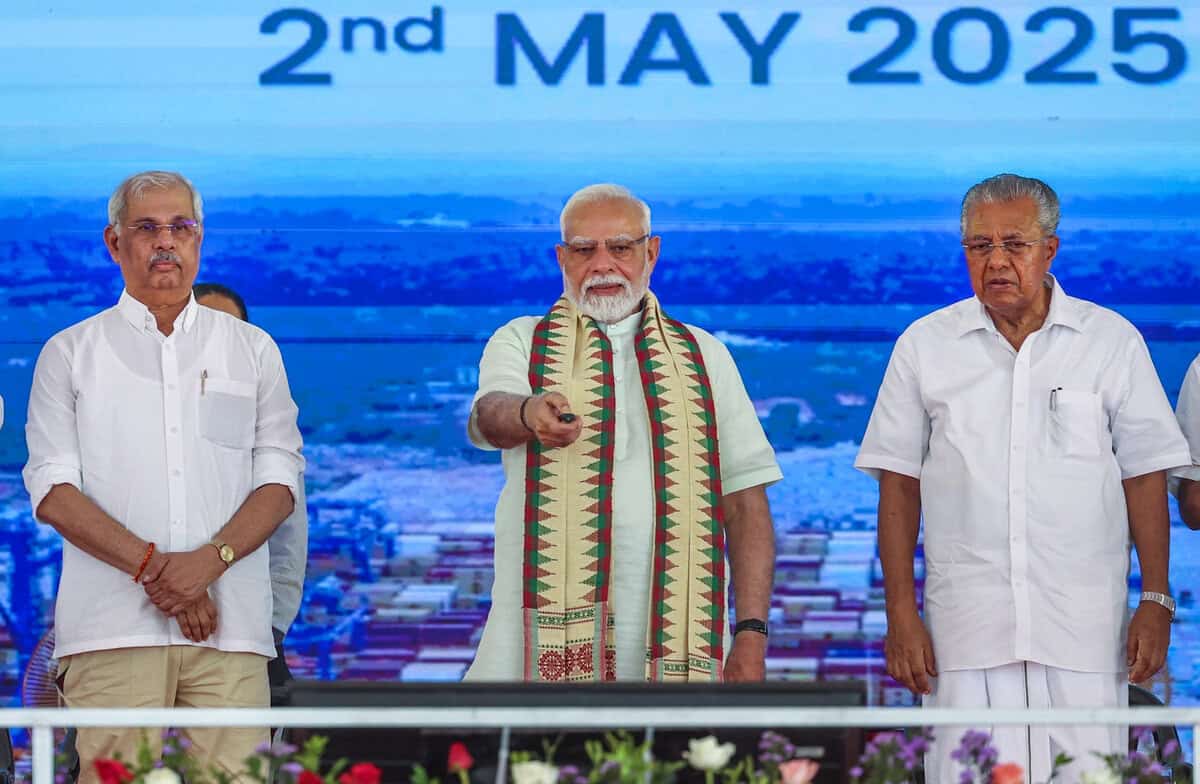 PM Modi inaugurates Vizhinjam International Seaport in Trivandrum