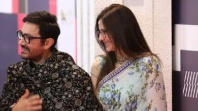 Aamir Khan and Gauri Spratt