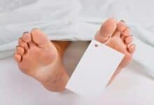 A Representational image of a dead body