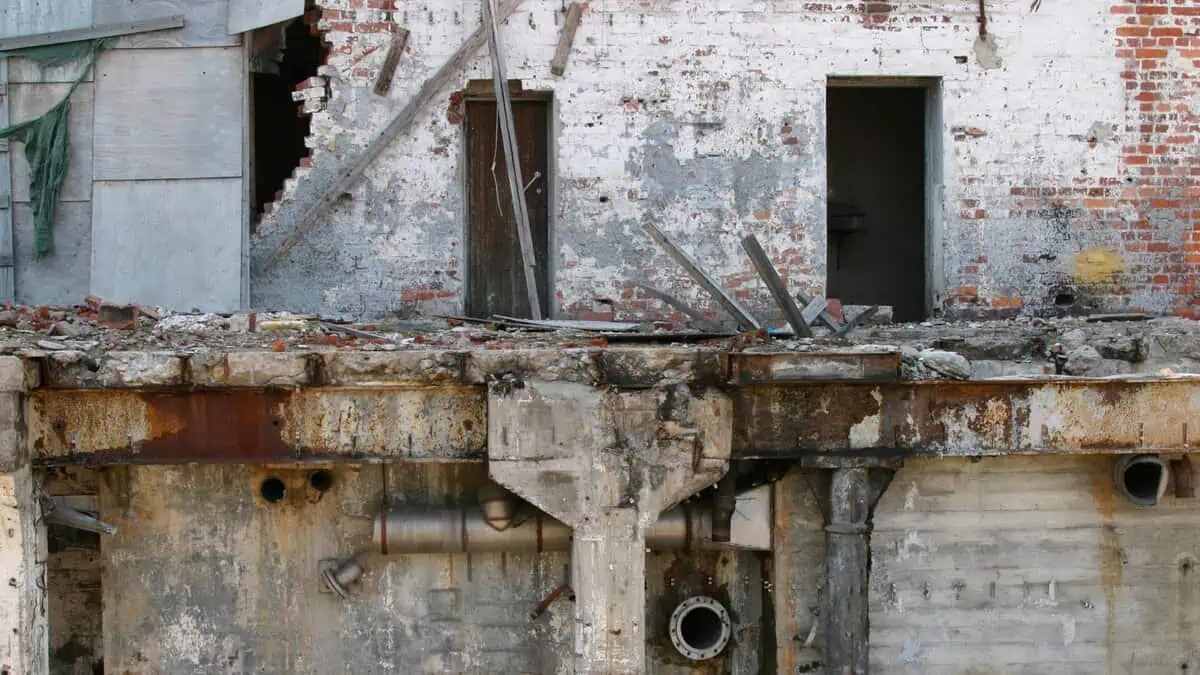 Representational Image of dilapidated buildings in Hyderabad