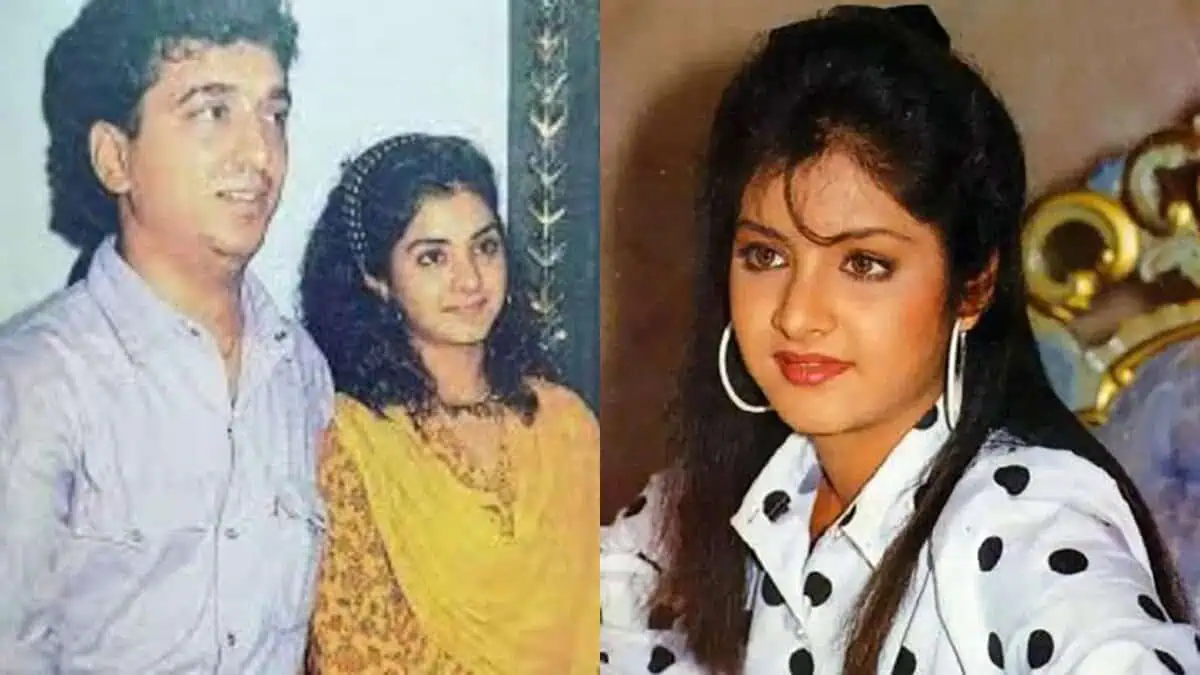 Sajid Nadiadwala and Divya Bharti