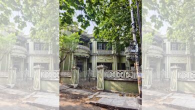 An Art Deco house in Jeera Colony, Hyderabad.