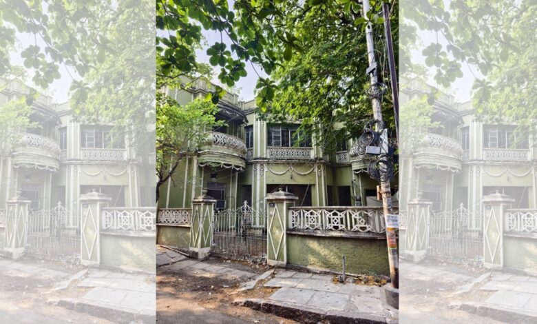 An Art Deco house in Jeera Colony, Hyderabad.