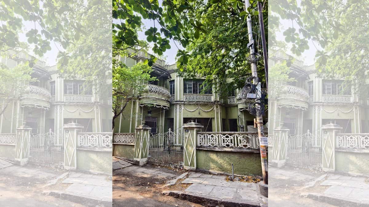 An Art Deco house in Jeera Colony, Hyderabad.