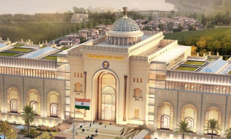 Design of new Telangana high court.