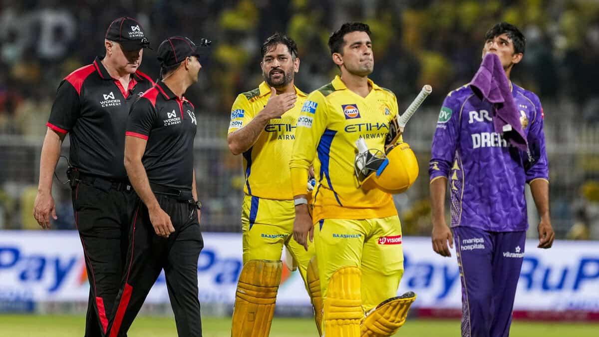 IPL 2025: KKR vs CSK