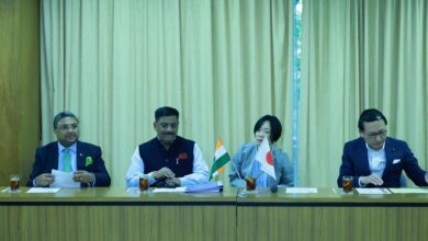 Indian delegation in Japan