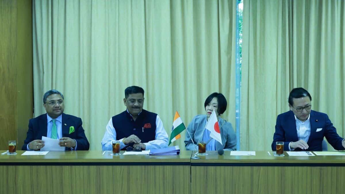 Indian delegation in Japan