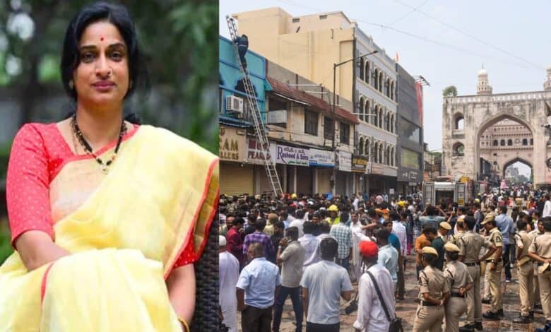 Madhavi Latha slams govt over Hyderabad fire accident.