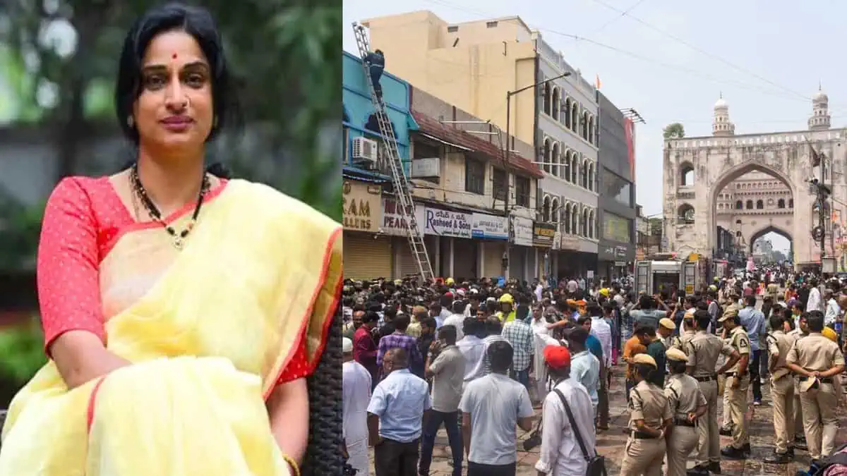 Madhavi Latha slams govt over Hyderabad fire accident.