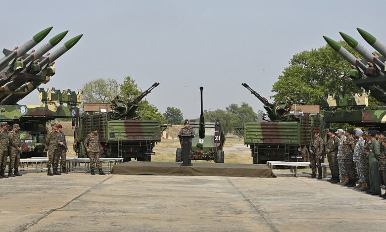 COAS meets troops in Punjab