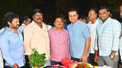 BRS working president in Warangal. Telangana: BRS to conduct statewide agitations against Congress govt says KTR.