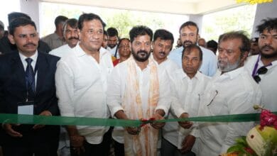 Telangana CM Revanth Reddy lays foundation stone for work worth Rs 494 crores in Zaheerabad.