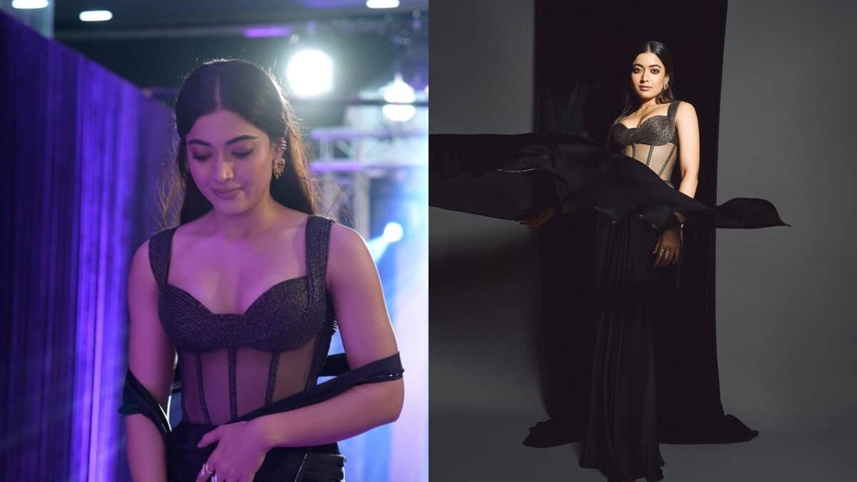 Rashmika Mandanna at the Zee Cine Awards 2025