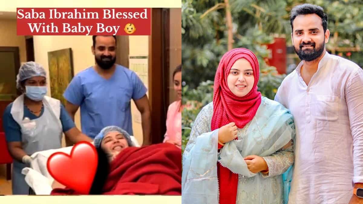 Glimpse of Saba Ibrahim's delivery day