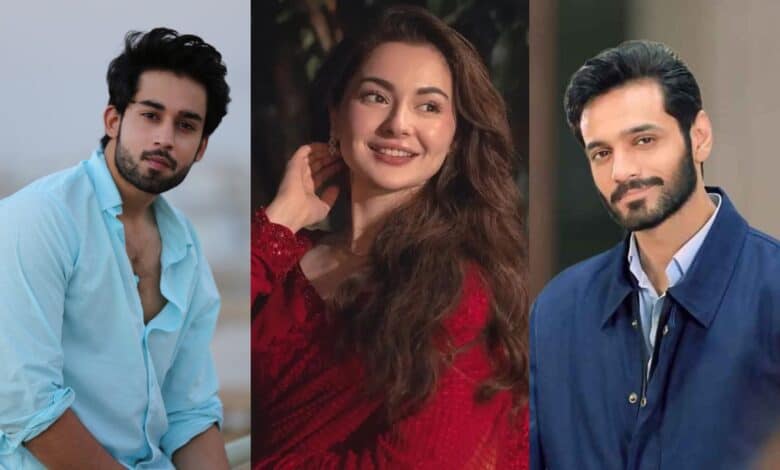 Bilal Abbas Khan, Hania Aamir and Wahaj Ali