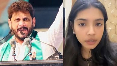 Waris Pathan demands action against girl.