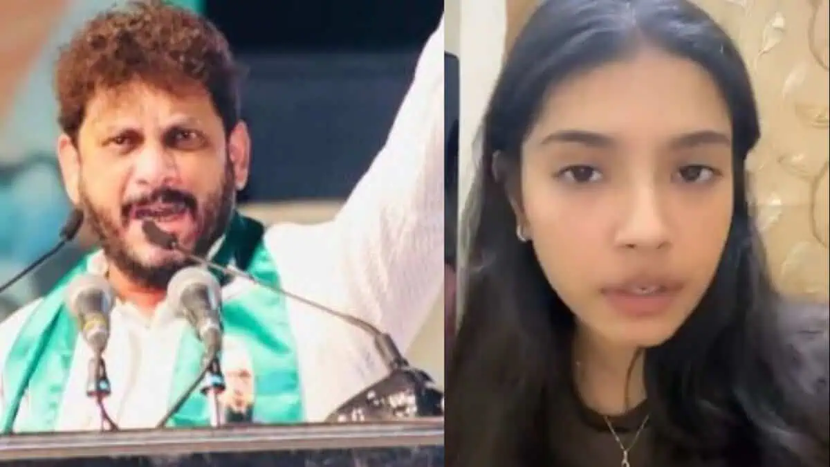 Waris Pathan demands action against girl.