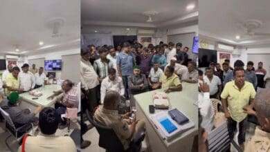 AIMIM MLCs booked for trespassing after protest at RGIA police station