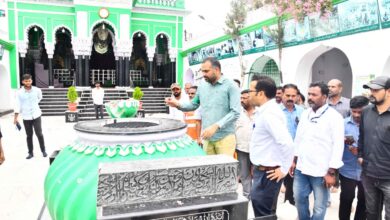 Ahead of Muharram, GHMC commissioner on June 11 conducts inspection at Bibi-Ka-Alam