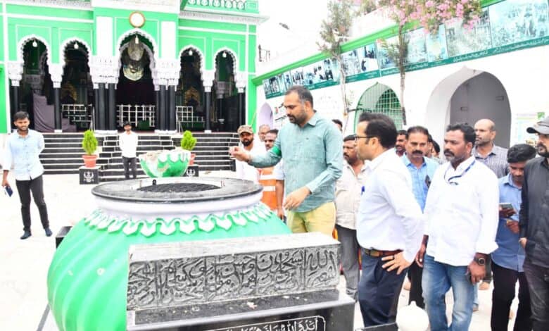 Ahead of Muharram, GHMC commissioner on June 11 conducts inspection at Bibi-Ka-Alam