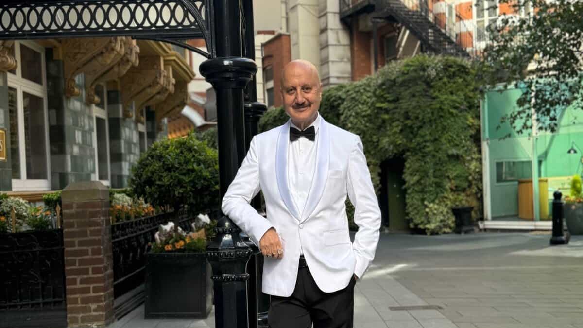 Bollywood actor Anupam Kher