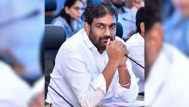 Former deputy mayor Baba Fasiuddin clicked at an event.