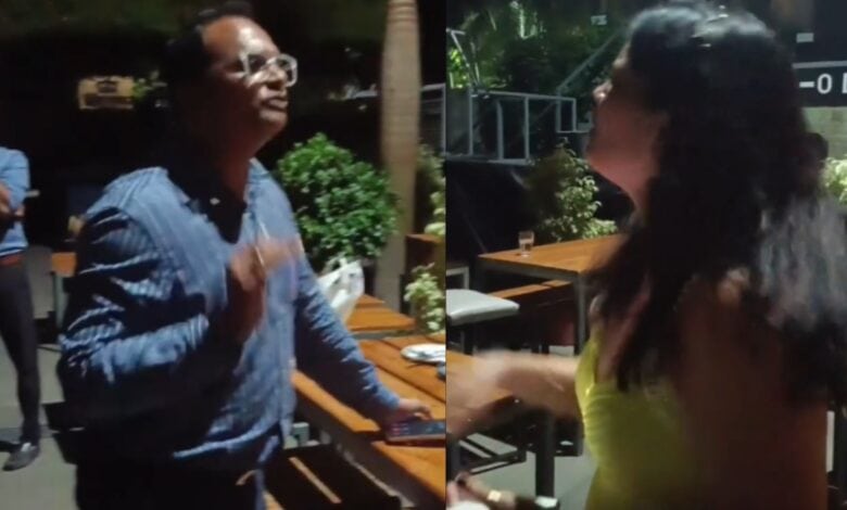 Actress at Hyderabad club on birthday