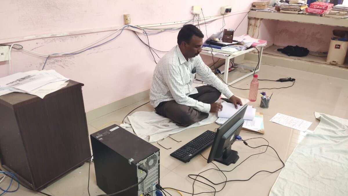 Dalit assistant professor, Dr Ravi, at SV Veterinary University