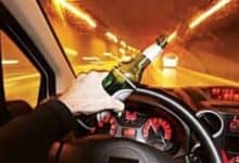 An image depicting drink and drive used for representational purpose