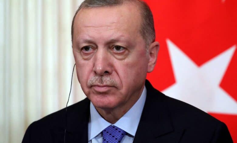 The image of Recep Tayyip Erdoğan, President of the Republic of Türkiye
