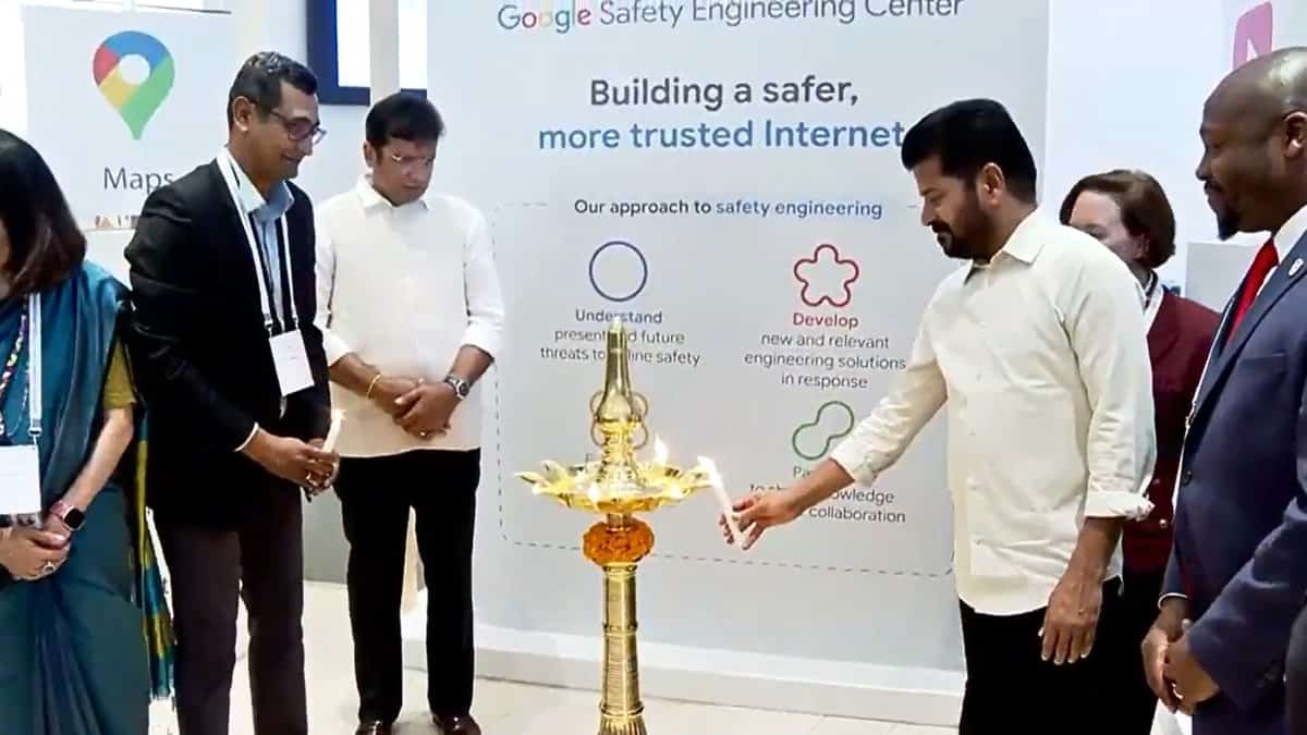 Google center inaugurated in Hyderabad by Revanth Reddy